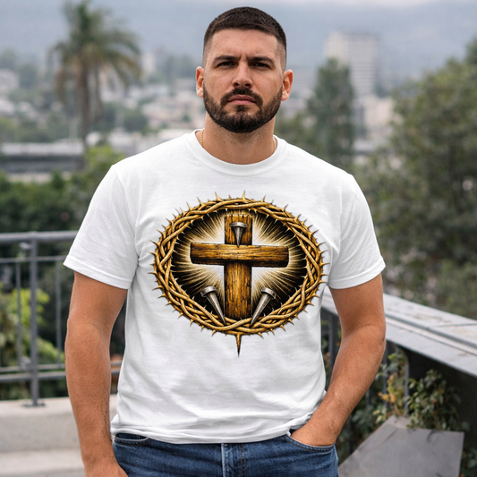 Cross Shirt, Faith Shirt, Jesus shirt. Christian Shirts, Gift for Him, Gift for Her, Father's Day Shirt, Bible Shirt, Women Empowerment tee