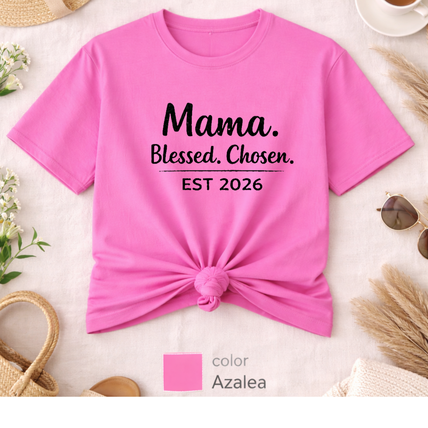 Mama 2026 T-Shirt, new mom gift, mom tee,  mama est 2026, Perfect gift for new moms, expecting moms, motherhood gift, Mother's Day gift