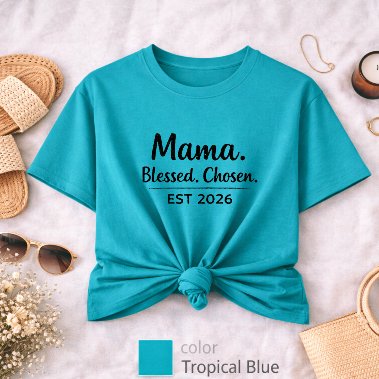 Mama 2026 T-Shirt, new mom gift, mom tee,  mama est 2026, Perfect gift for new moms, expecting moms, motherhood gift, Mother's Day gift