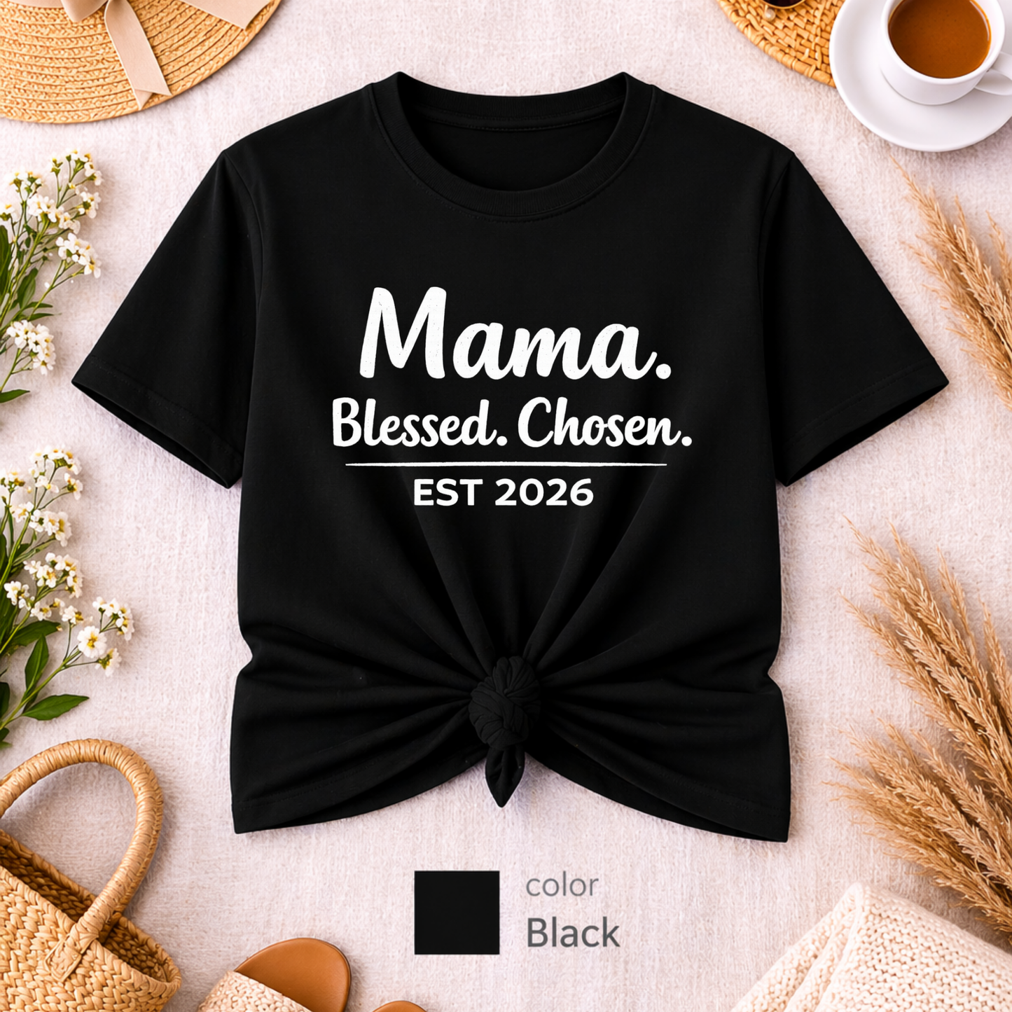 Mama 2026 T-Shirt, New mom gift, Mom tee, Mama EST 2026, best seller shirt, New mom gift, expecting moms, motherhood gift, Mother's Day gift