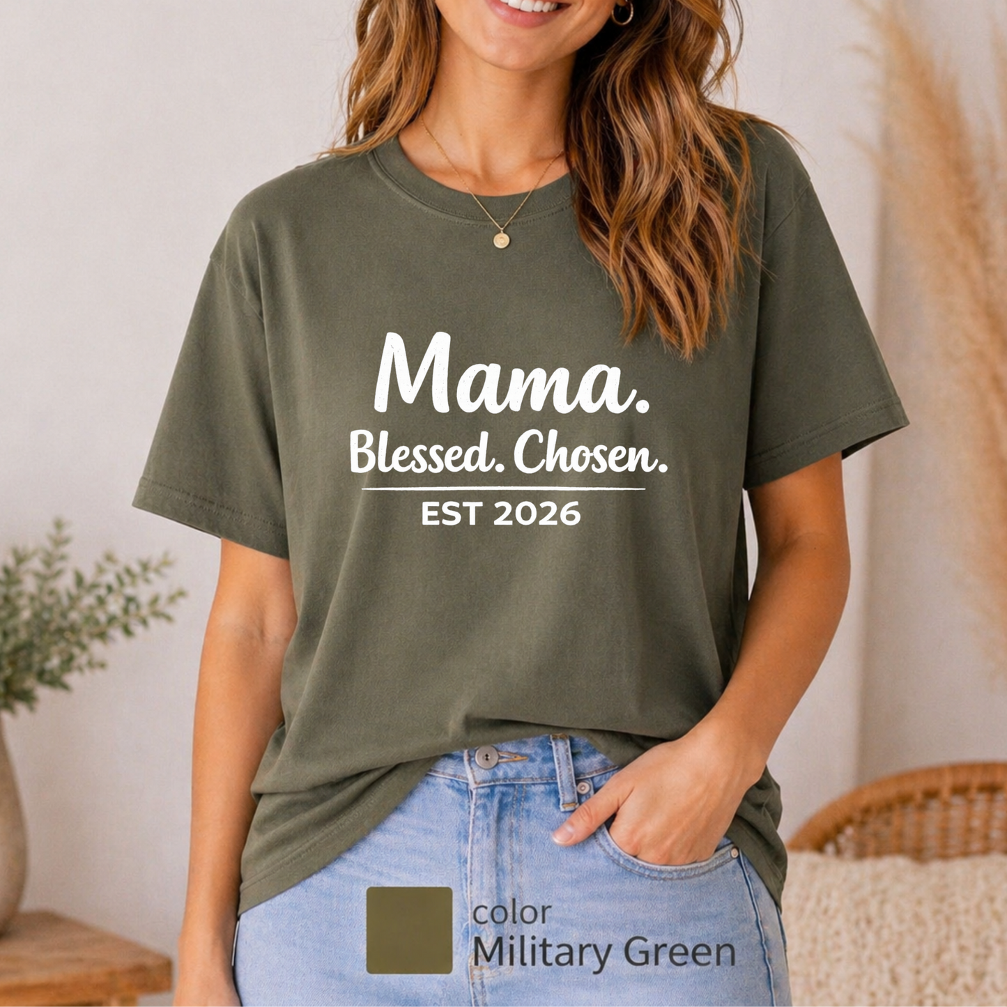 Mama 2026 T-Shirt, New mom gift, Mom tee, Mama EST 2026, best seller shirt, New mom gift, expecting moms, motherhood gift, Mother's Day gift