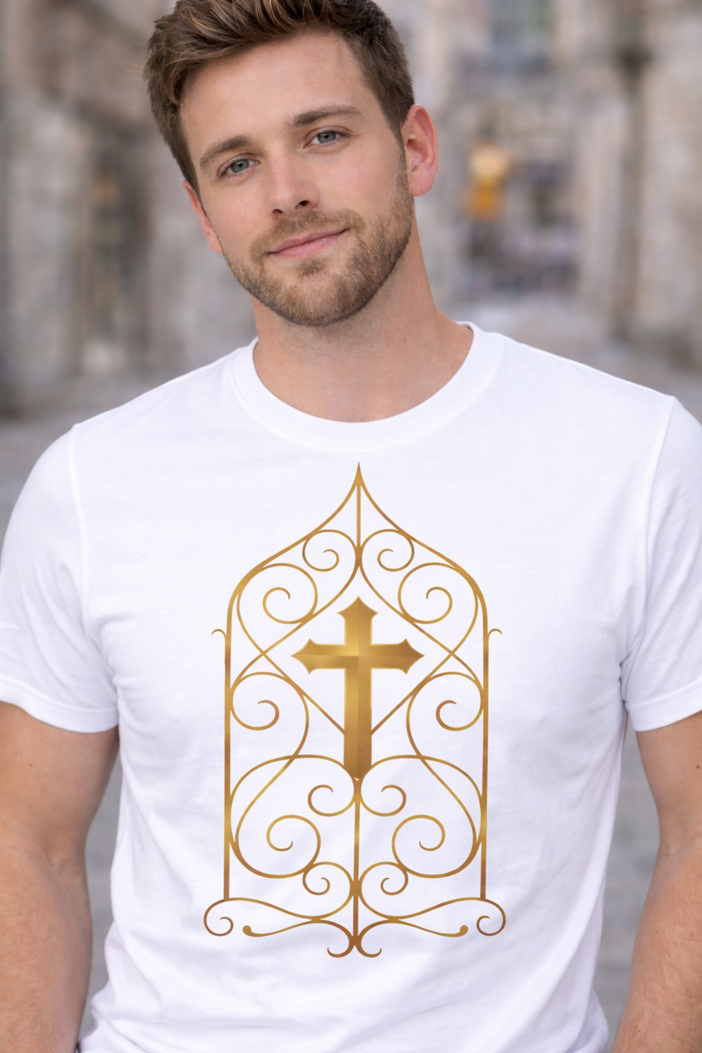 Christian Cross T-Shirt, Faith Tee, Cross shirt, Faith Shirt, Christian Gift, Faith Gift, Gift For Him, Gift For Her,  Fathers Day Shirt, unisex tshirt