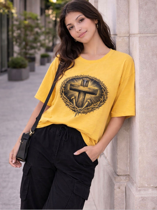 Cross Shirt, Faith Shirt, Jesus shirt. Christian Shirts, Gift for Him, Gift for Her, Father's Day Shirt, Bible Shirt, Women tee, black logo shirt,